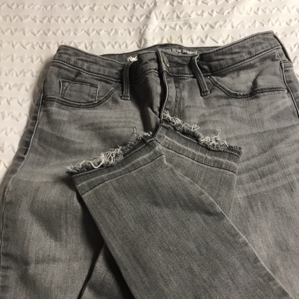 Grey jeans